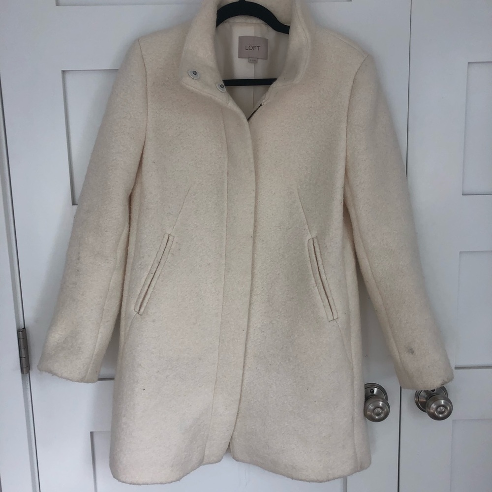 Loft Brand cream jacket - Picture 1 of 5
